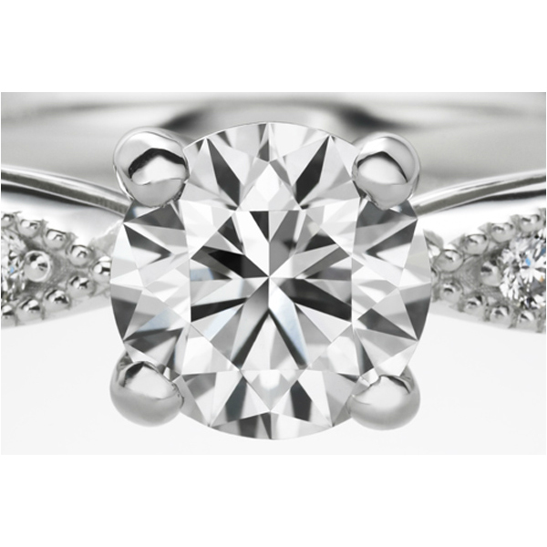 Perfect-白18K金钻石戒指